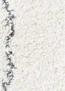 Palermo Shaggy Rug 0B483A Dark Grey.