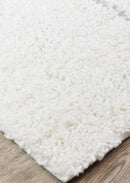 Palermo Shaggy Rug 0B483A Grey.