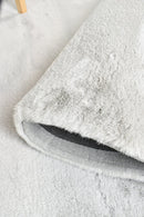 super Soft Shaggy Light Grey Rug.