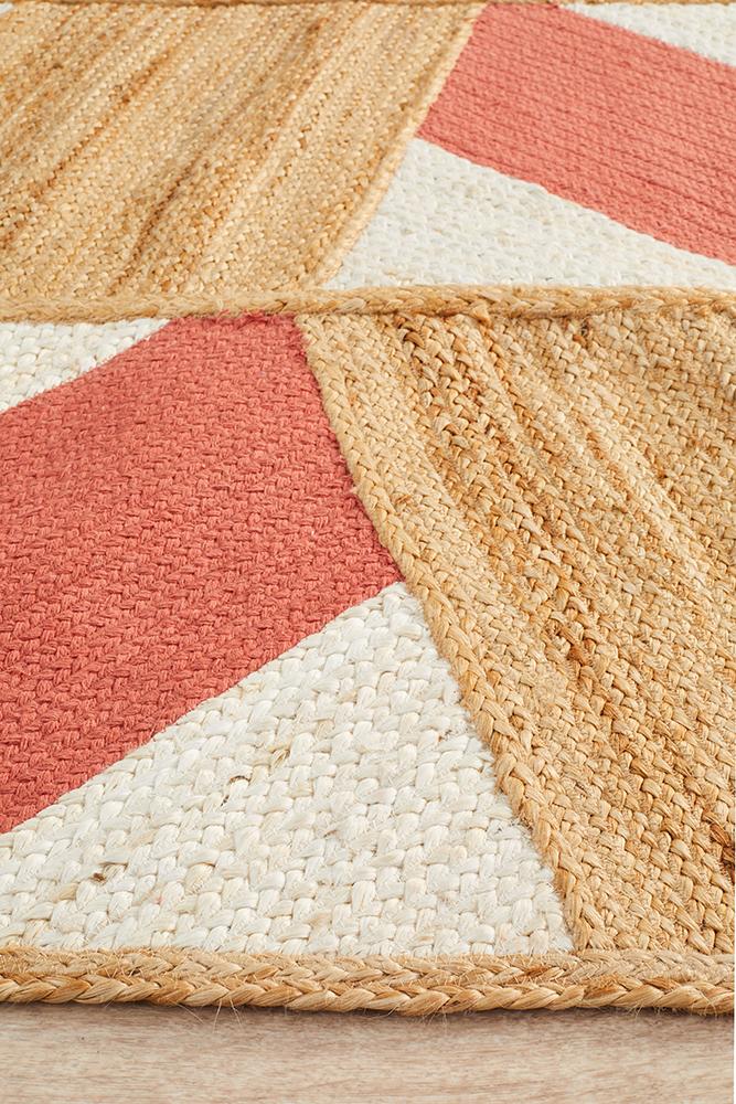 Carnival 111 Coral Rug.