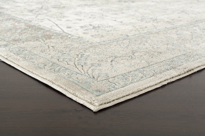 Rhode Esquire Vine Traditional Cream Rug.