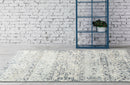 Rhode Esquire Segments Traditional Blue Rug.