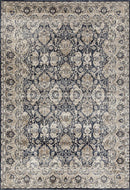Rhode Esquire Balance Traditional Blue Rug.