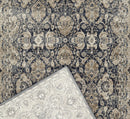 Rhode Esquire Balance Traditional Blue Rug.