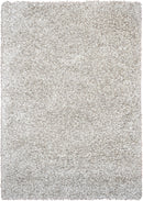 Plain Portland Shaggy Rug Beige.
