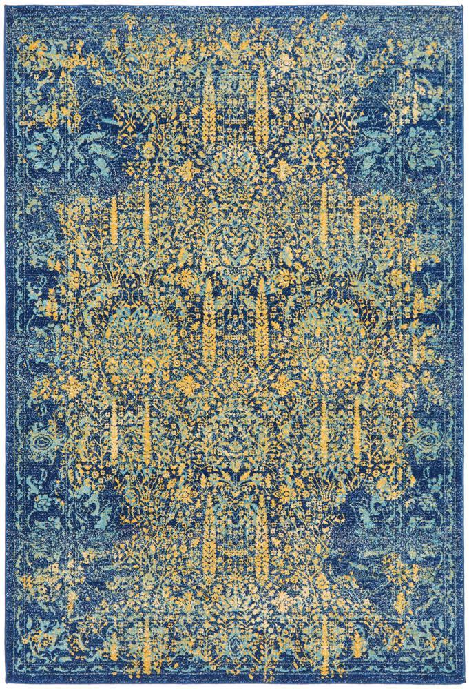 Luminosity 411 Royal Blue Rug.