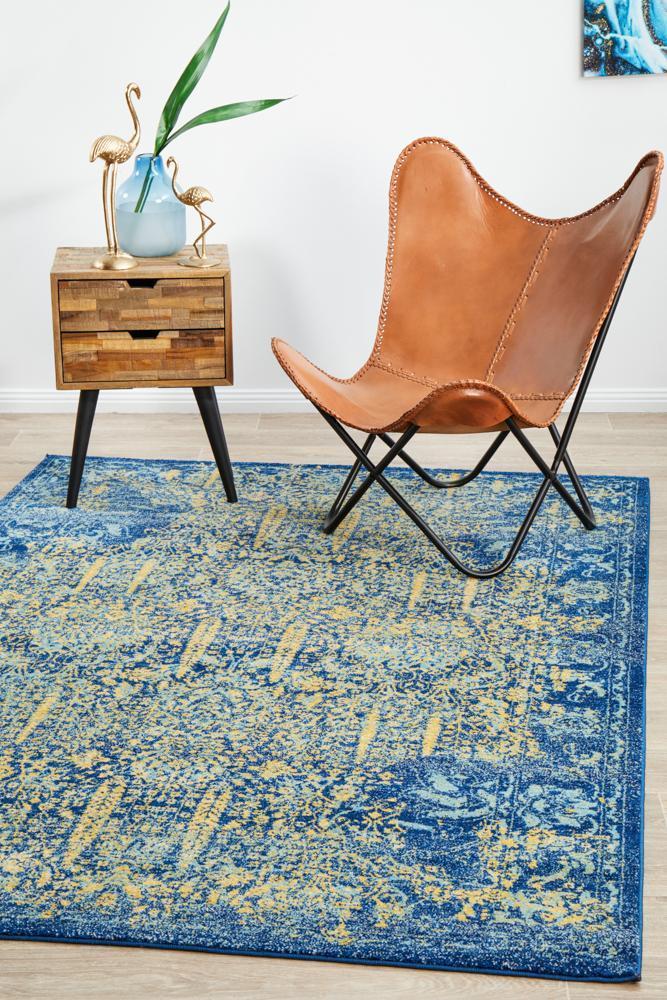 Luminosity 411 Royal Blue Rug.