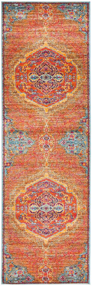 Luminosity 422 Tangerine Rug.