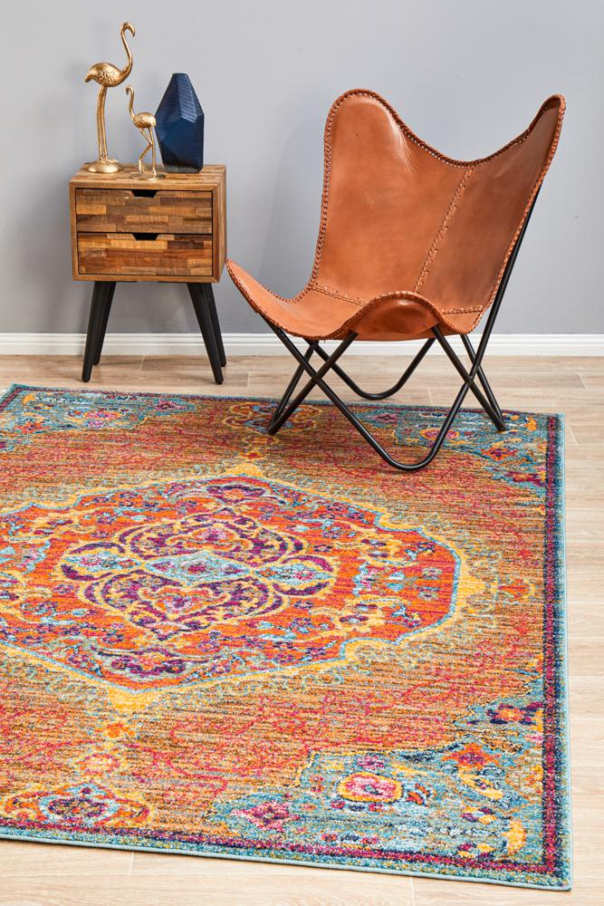 Luminosity 422 Tangerine Rug.