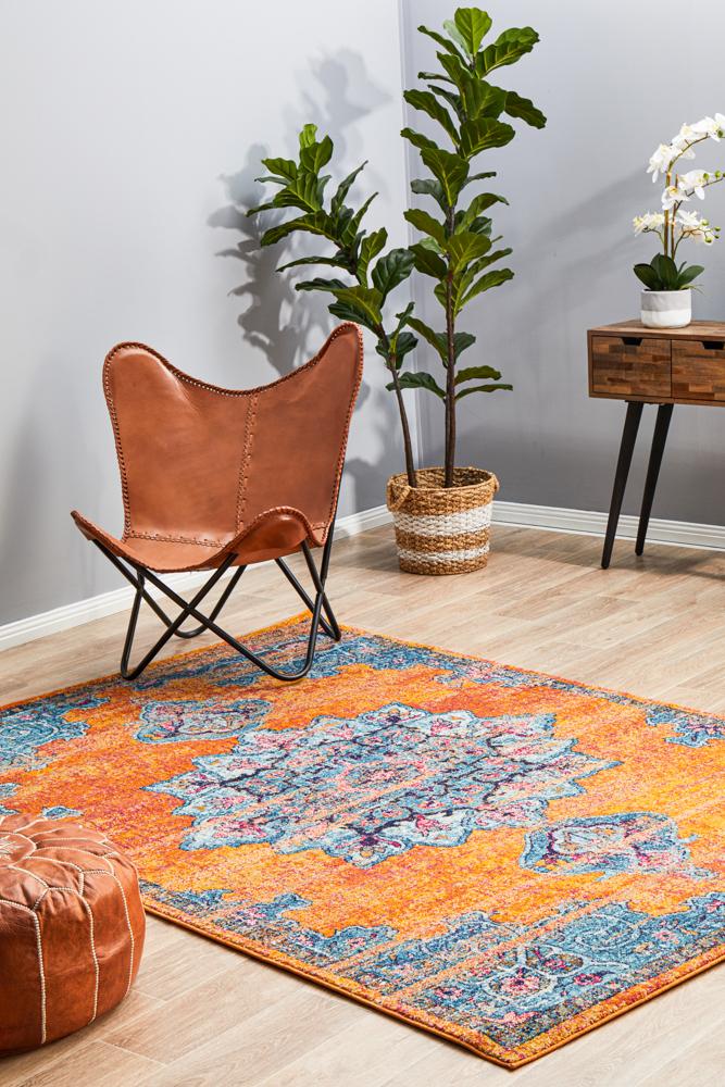 Luminosity 433 Rust Rug.