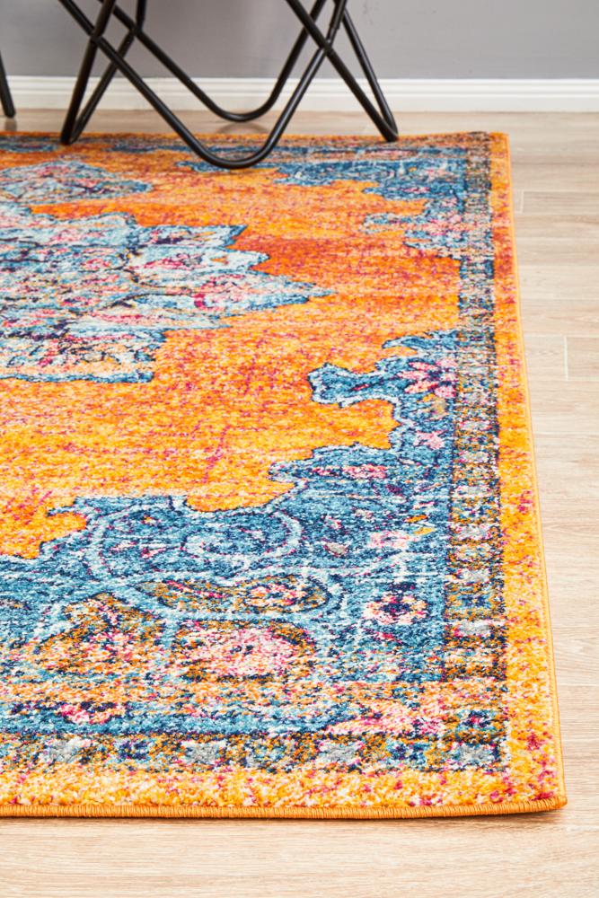 Luminosity 433 Rust Rug.