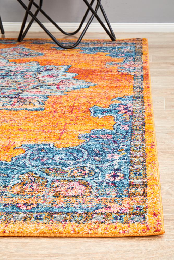 Luminosity 433 Rust Rug.