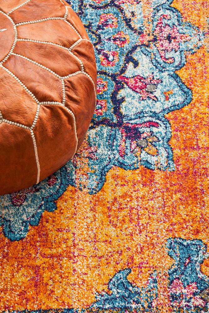 Luminosity 433 Rust Rug.