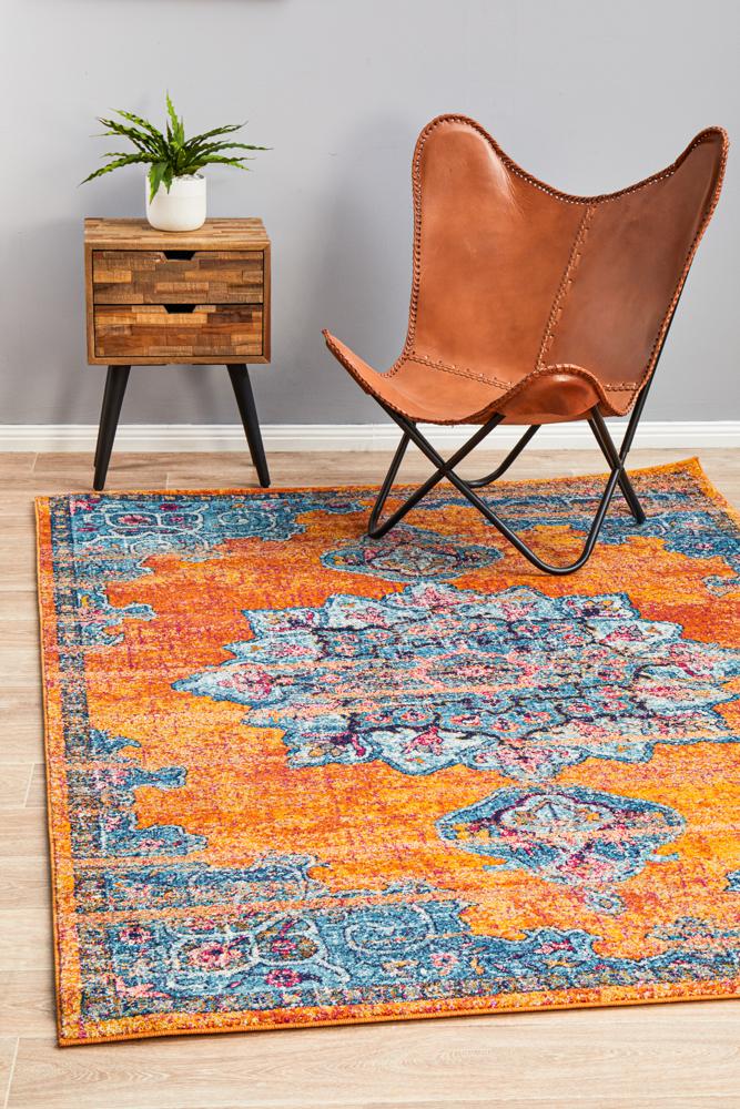 Luminosity 433 Rust Rug.