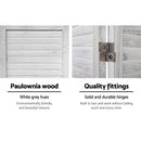Room Divider Screen 8 Panel Privacy Wood Dividers Stand Bed Timber White
