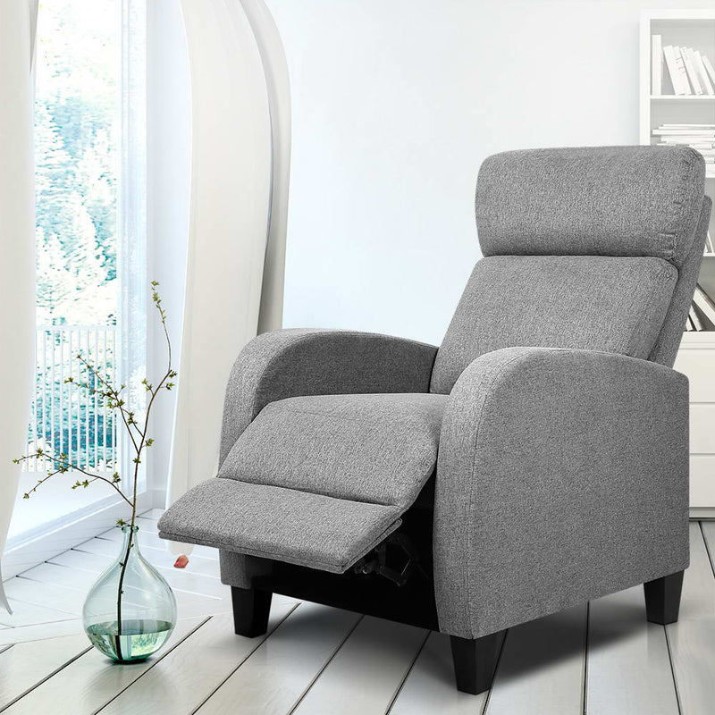 Nicky Fabric Reclining Armchair