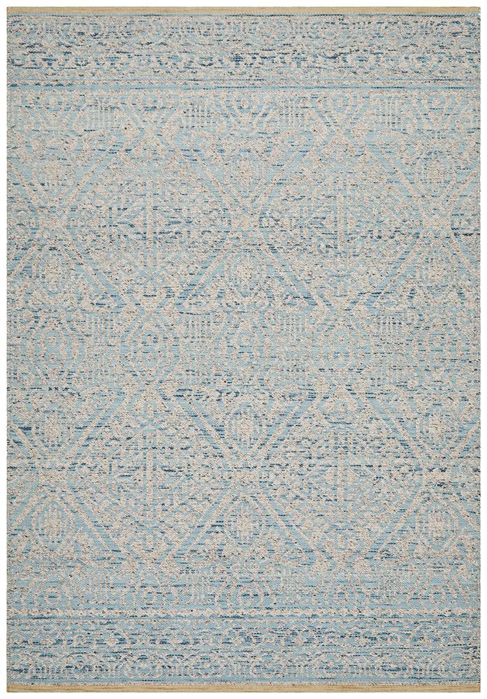 Curio Hunter Blue Grey Rug.