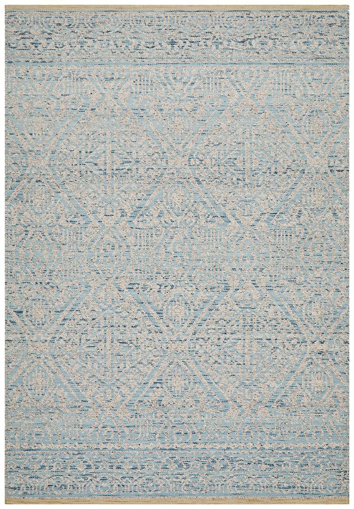 Curio Hunter Blue Grey Rug.