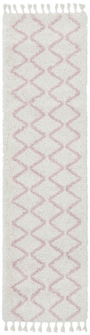 Kesar 11 Pink Runner Rug.