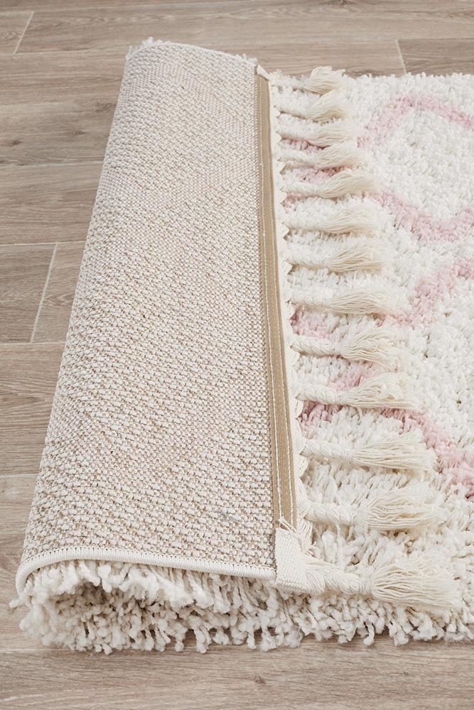 Kesar 11 Pink Runner Rug.