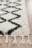 Kesar 11 White Runner Rug.