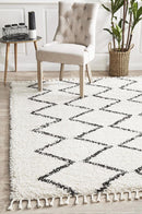 Kesar 11 White Rug.