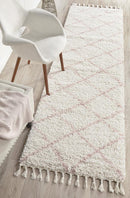 Kesar 22 Pink Runner Rug.