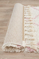 Kesar 22 Pink Runner Rug.
