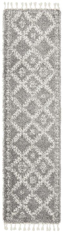 Kesar 33 Silver Runner Rug.