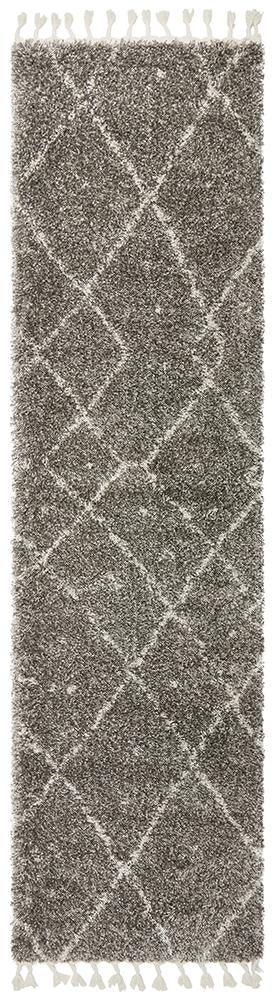 Kesar 44 Grey Runner Rug.