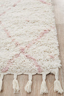 Kesar 44 Pink Runner Rug.