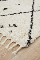 Kesar 44 White Rug.