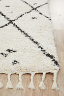 Kesar 44 White Rug.