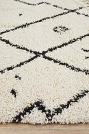 Kesar 44 White Rug.