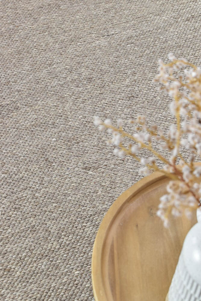 Sibley Mocha Wool Rug.