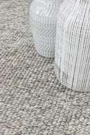 Sibley Silver Wool Rug.