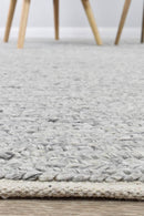 Cypress Fog Wool Rug.