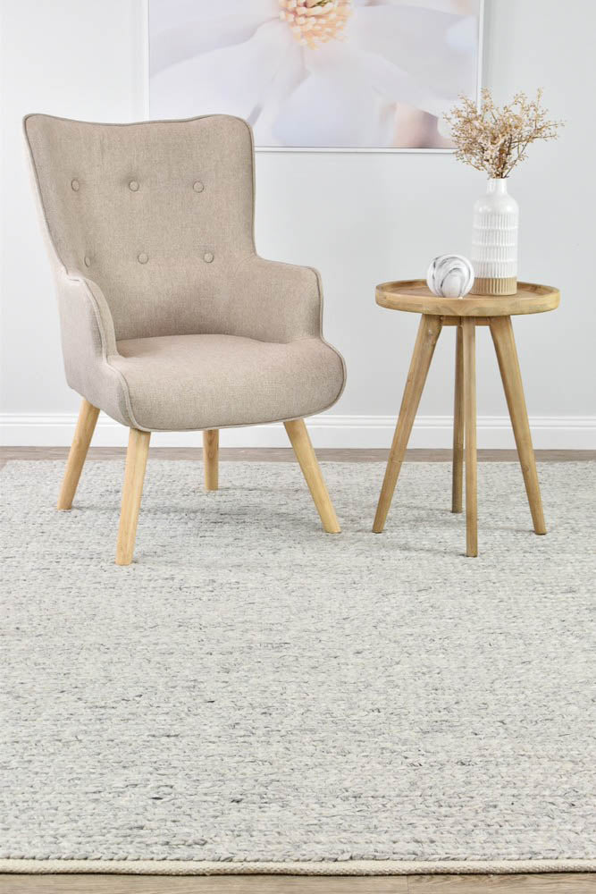 Cypress Fog Wool Rug.