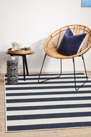 Bahari 4444 Navy White Rug.