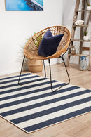 Bahari 4444 Navy White Rug.