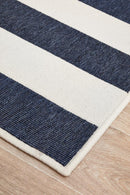 Bahari 4444 Navy White Rug.