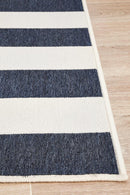 Bahari 4444 Navy White Rug.