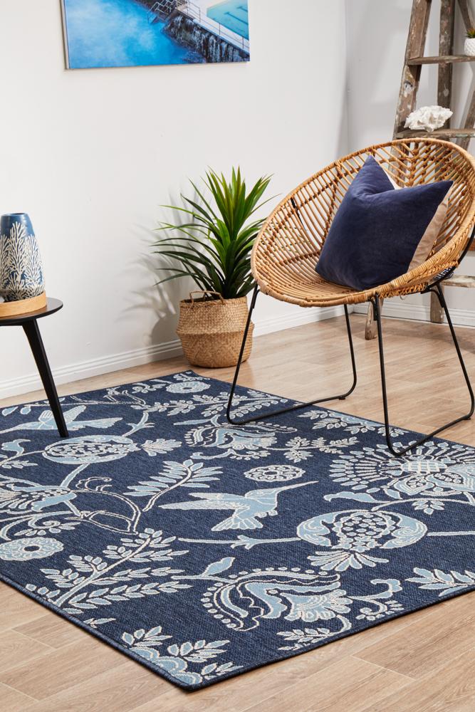 Bahari 7777 Navy Rug.