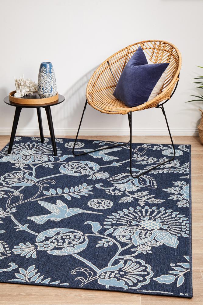 Bahari 7777 Navy Rug.