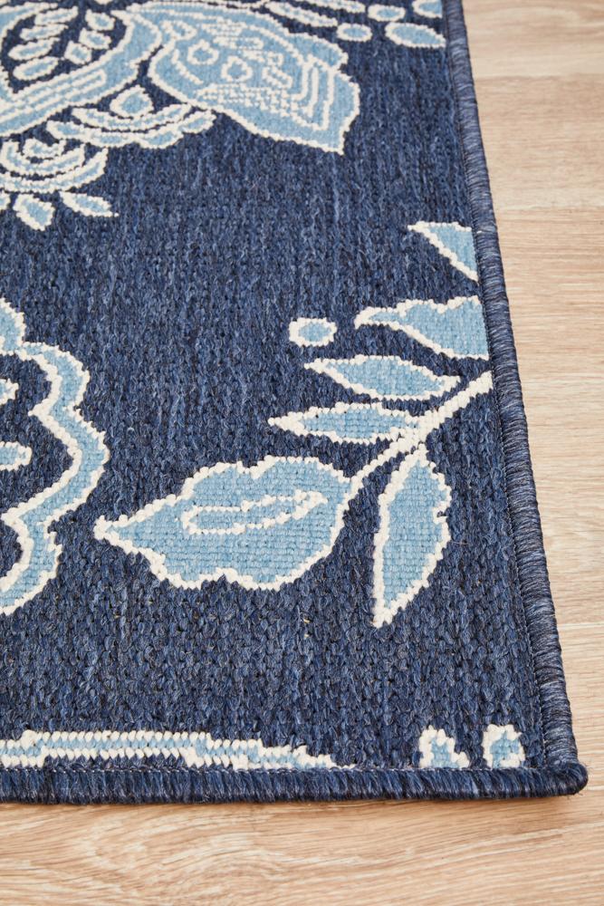 Bahari 7777 Navy Rug.