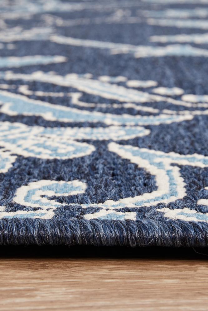 Bahari 7777 Navy Rug.