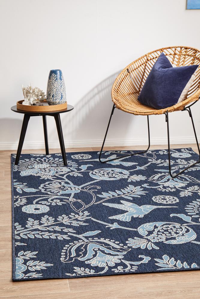 Bahari 7777 Navy Rug.