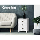 Isdes Bedside - White