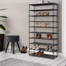 10 Tier Metal Shoe Rack