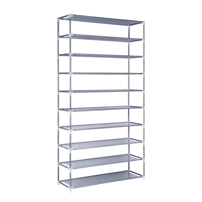 10 Tier Metal Shoe Rack